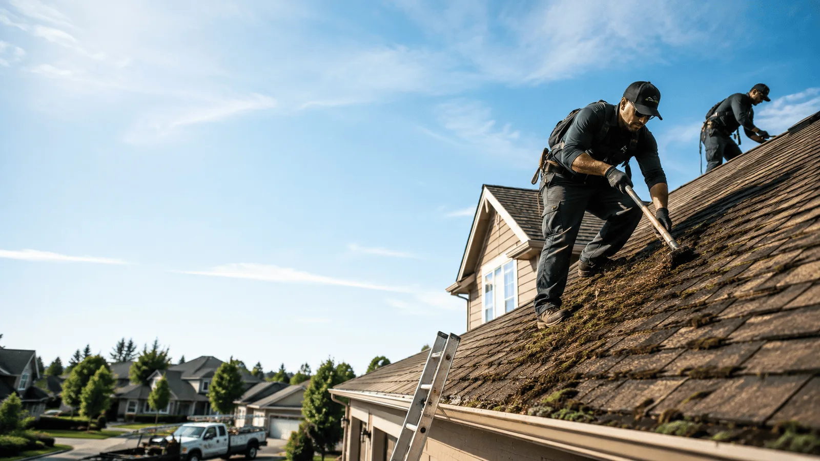 Roof Moss Removal in Olton, TX near me
